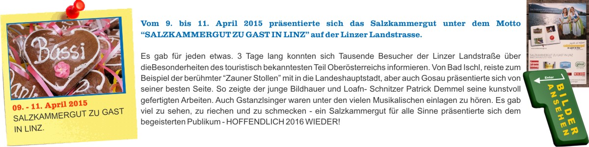 Salzkammergut zu Gast in Linz 2015