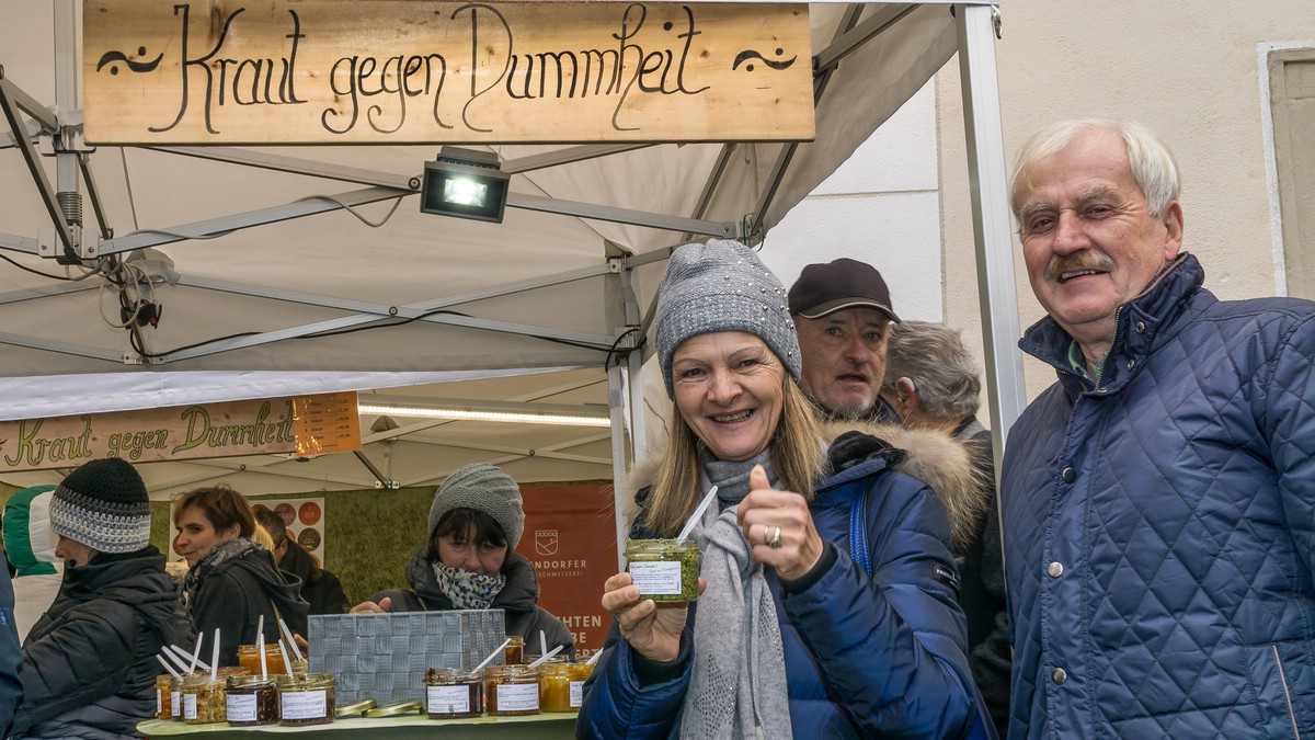 O Fotomagazin  I  Martinimarkt im Stift Gleink bei Steyr  I  Kraut gegen Dummheit