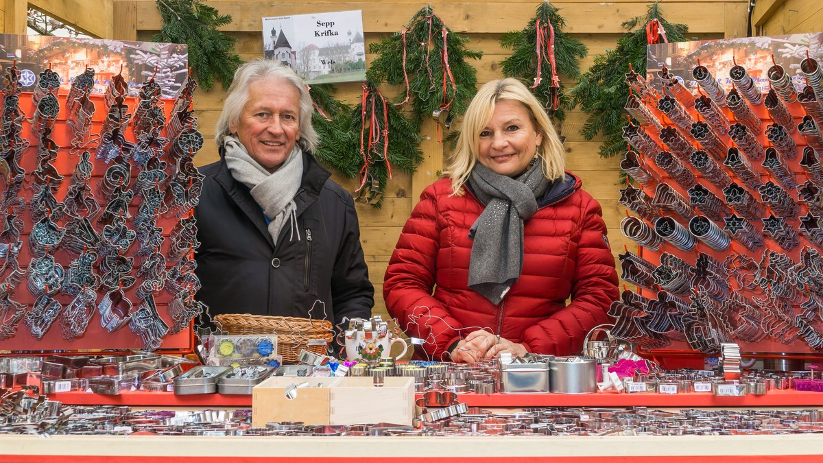 O Fotomagazin  I  Martinimarkt im Stift Gleink bei Steyr  I  Keksausstecher vom Sepp Krifka