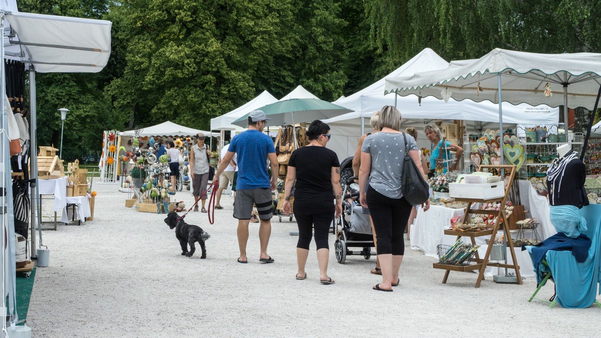 2018.07.14 Kunsthandwerksmarkt in Schörfling - Marina